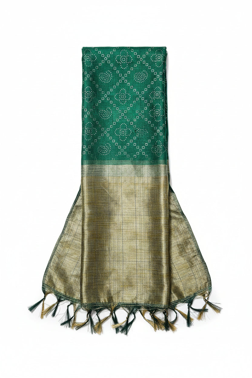 Printed cotton shawl / Duppata 2.4M