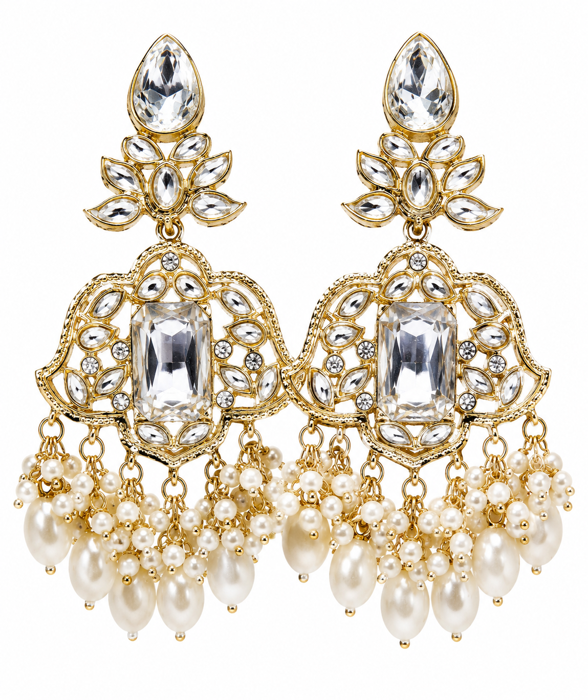 Bollywood pearl Earrings