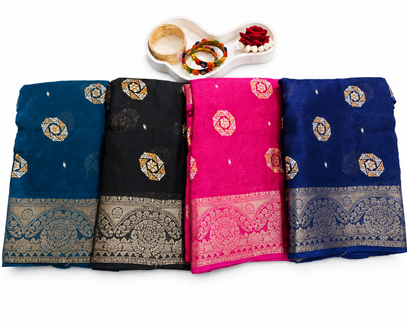 Fancy Katan Saree VEF506/VEF507/VEF508/VEF509