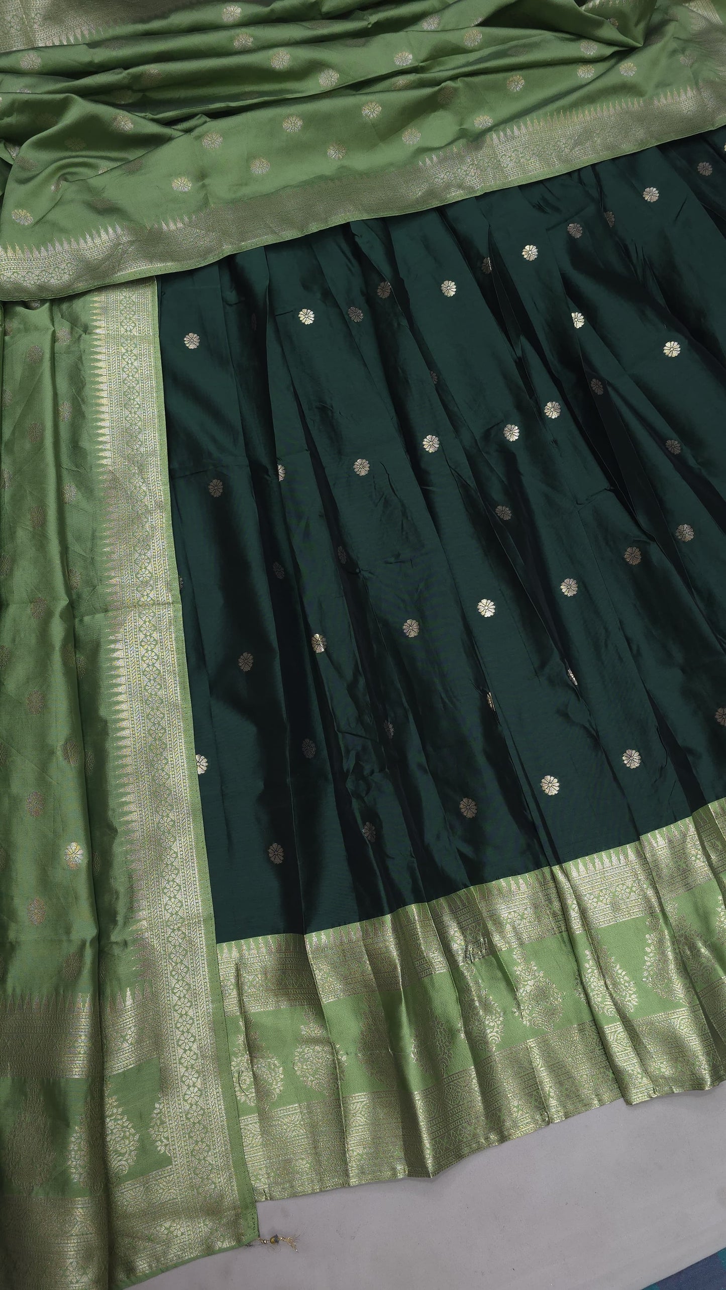 Half saree silk semi stitched VEHSS18