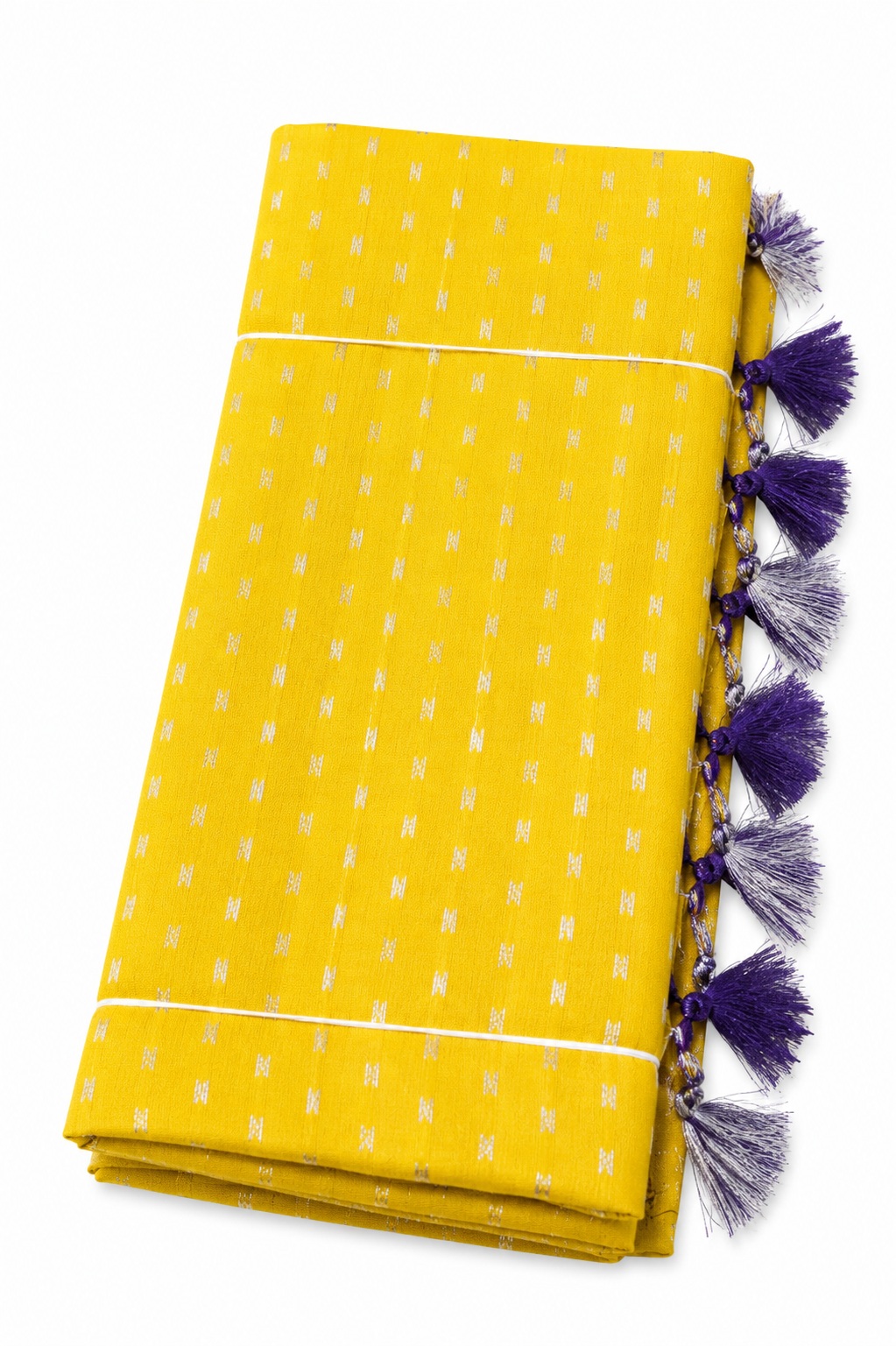 Jasmine Bud Kanjivaram silk saree