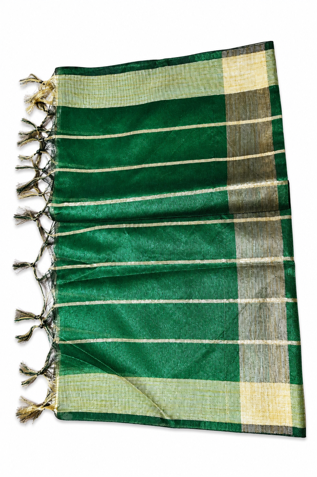 Mangalagiri silk cotton Duppata 2.4M