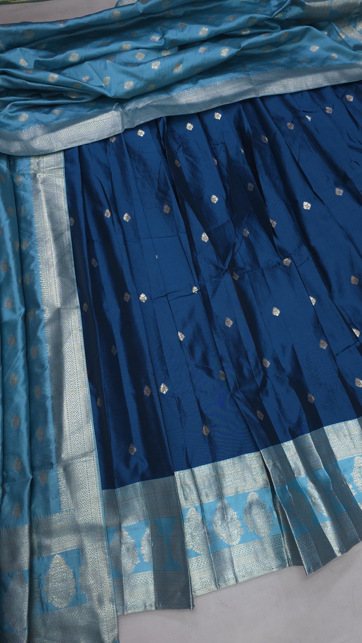 Half saree silk semi stitched VEHSS19