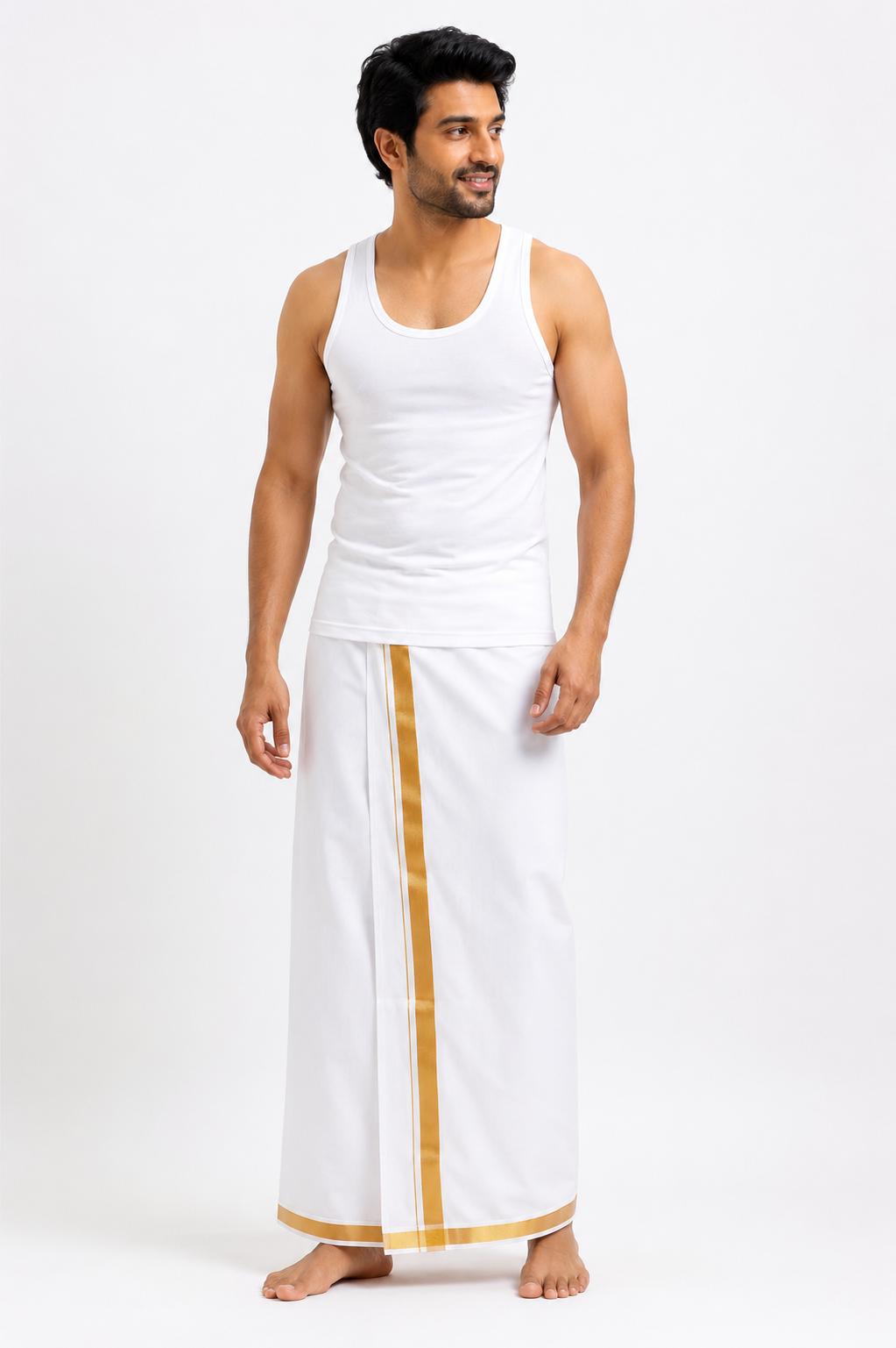 Men's Cotton Dhotis/veshti