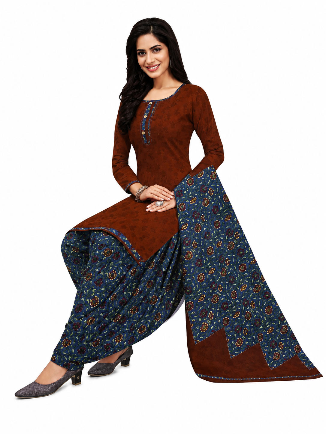 Salwar Kameez cotton Suits 3pcs