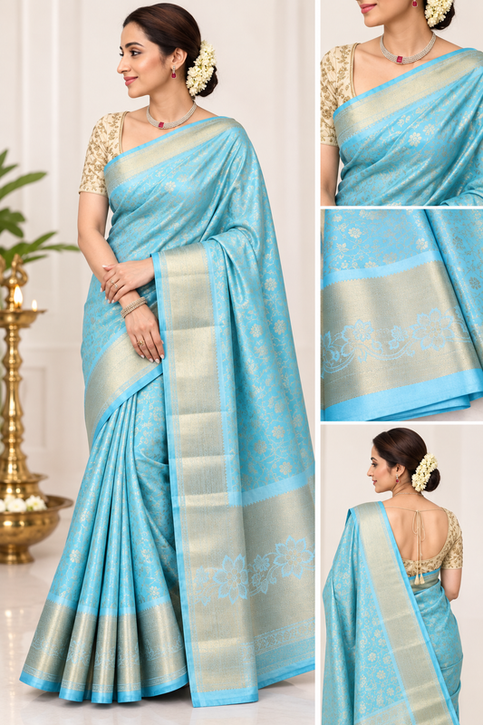 Trisha soft silk saree VETSS0105