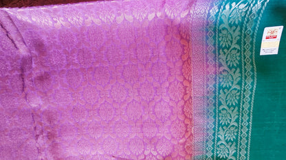 Kanjivaram Pure silk sarees Peacock Green Bridals Kanchipuram VEK324