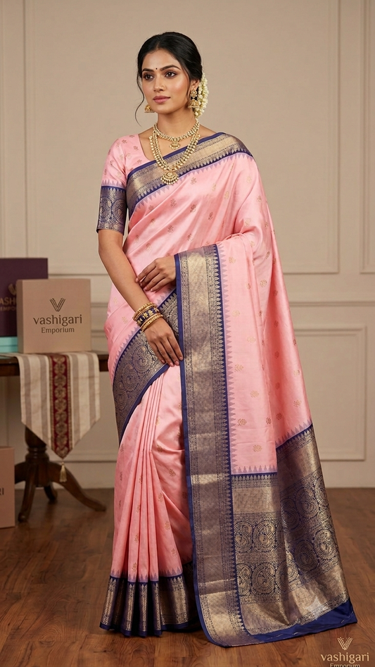 Kanjivaram Premium Bridal silk sarees VEKPB117