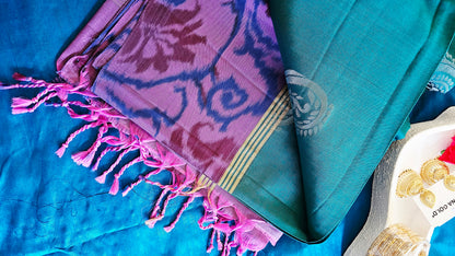 Kanjivaram Pure silk sarees Peacock Green Bridals Kanchipuram VEK324