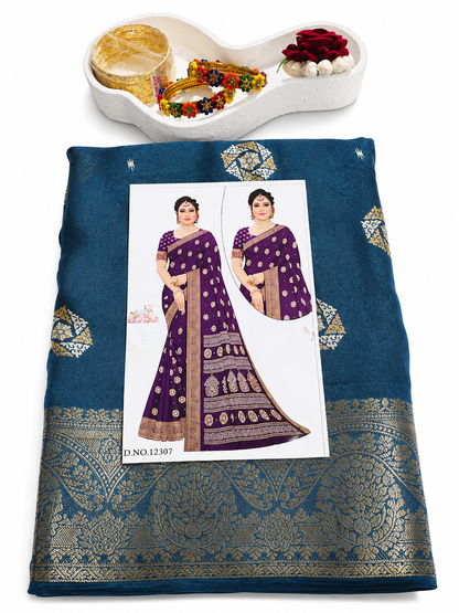 Fancy Katan Saree VEF506/VEF507/VEF508/VEF509