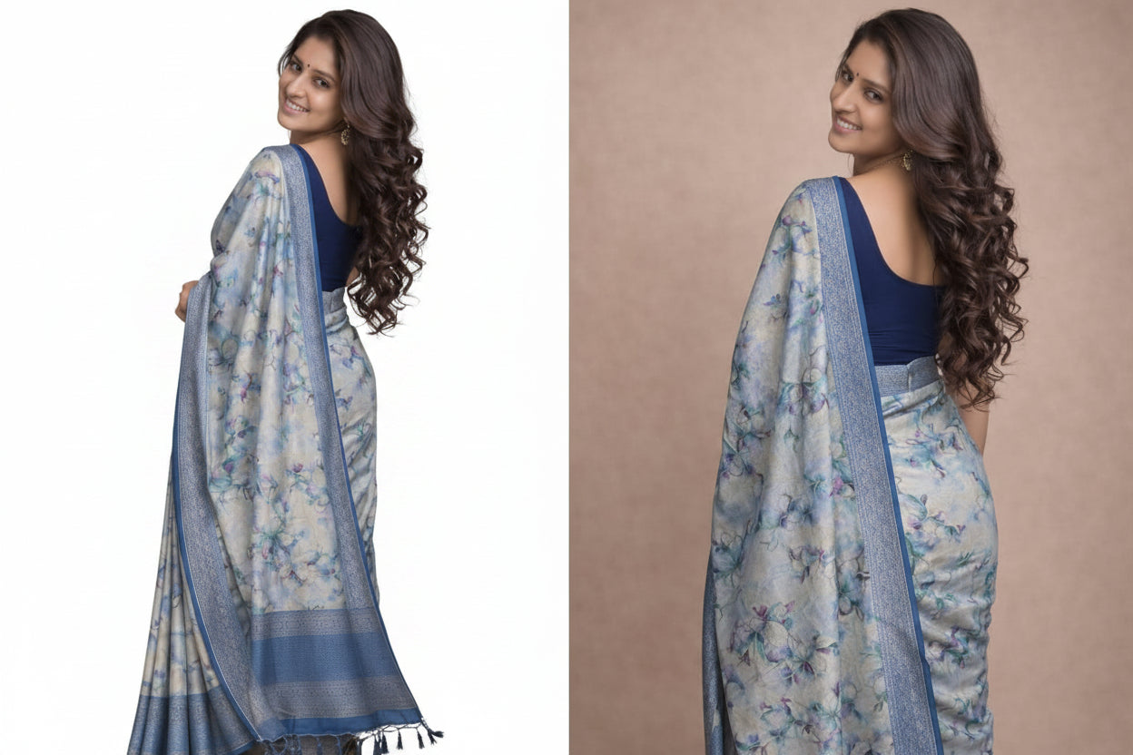 Partywear Mulberry Sarees