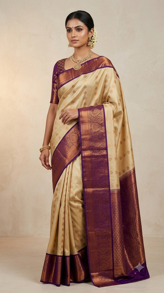 Kanjivaram Premium Bridal silk sarees VEKPB113