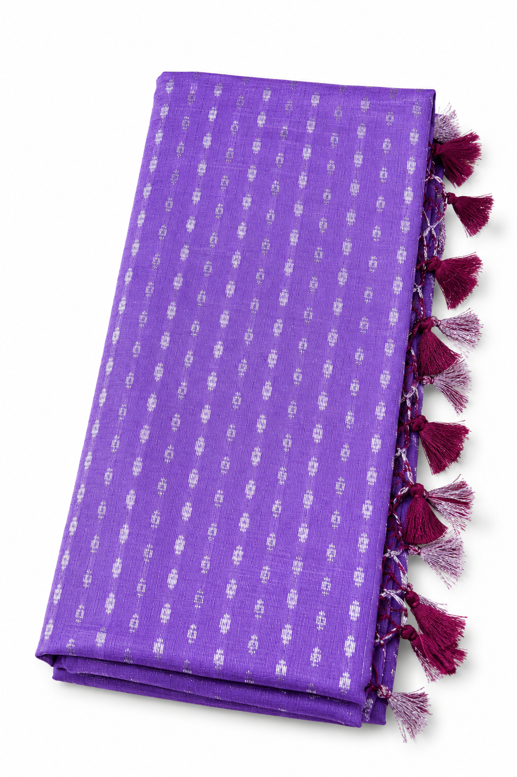 Jasmine Bud Kanjivaram silk saree