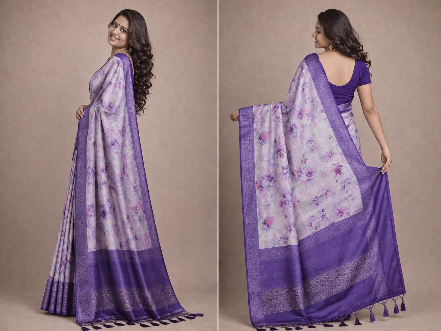 Partywear Mulberry sarees