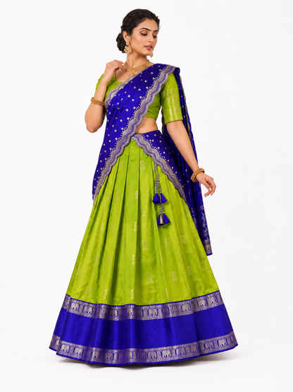Half saree Semi stitched VEHSS12
