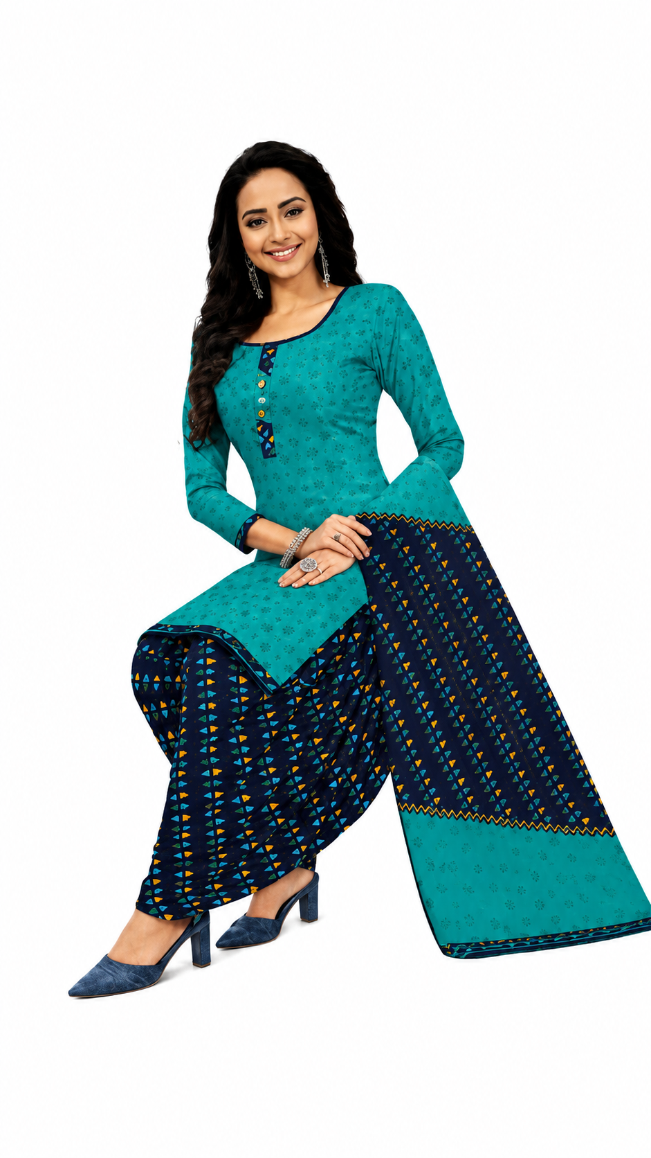 Salwar Kameez cotton Suits 3pcs