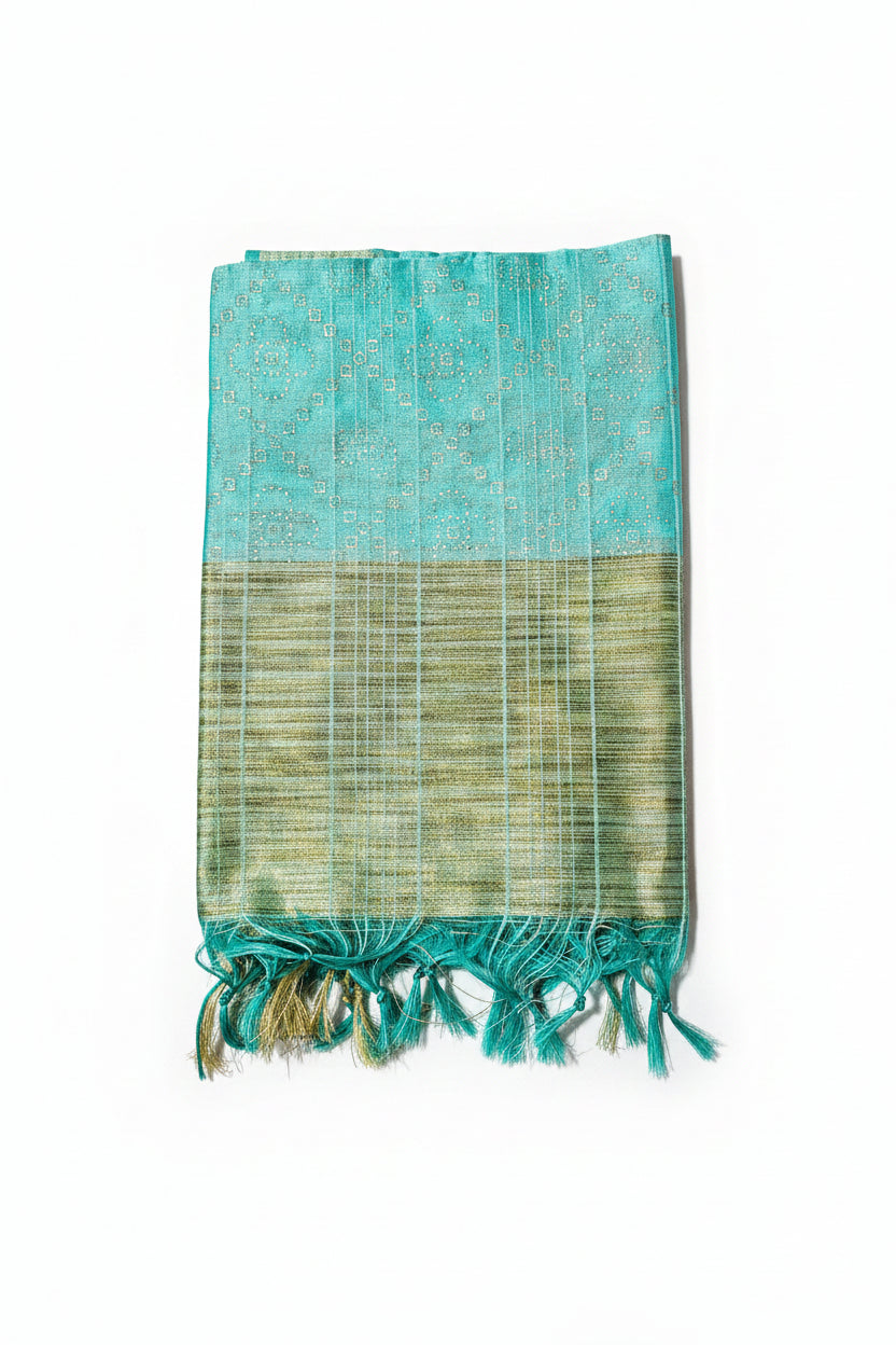 Printed cotton shawl / Duppata 2.4M