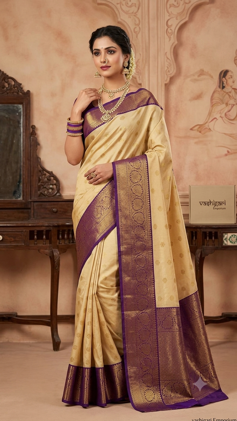 Kanjivaram Premium Bridal silk sarees VEKPB113