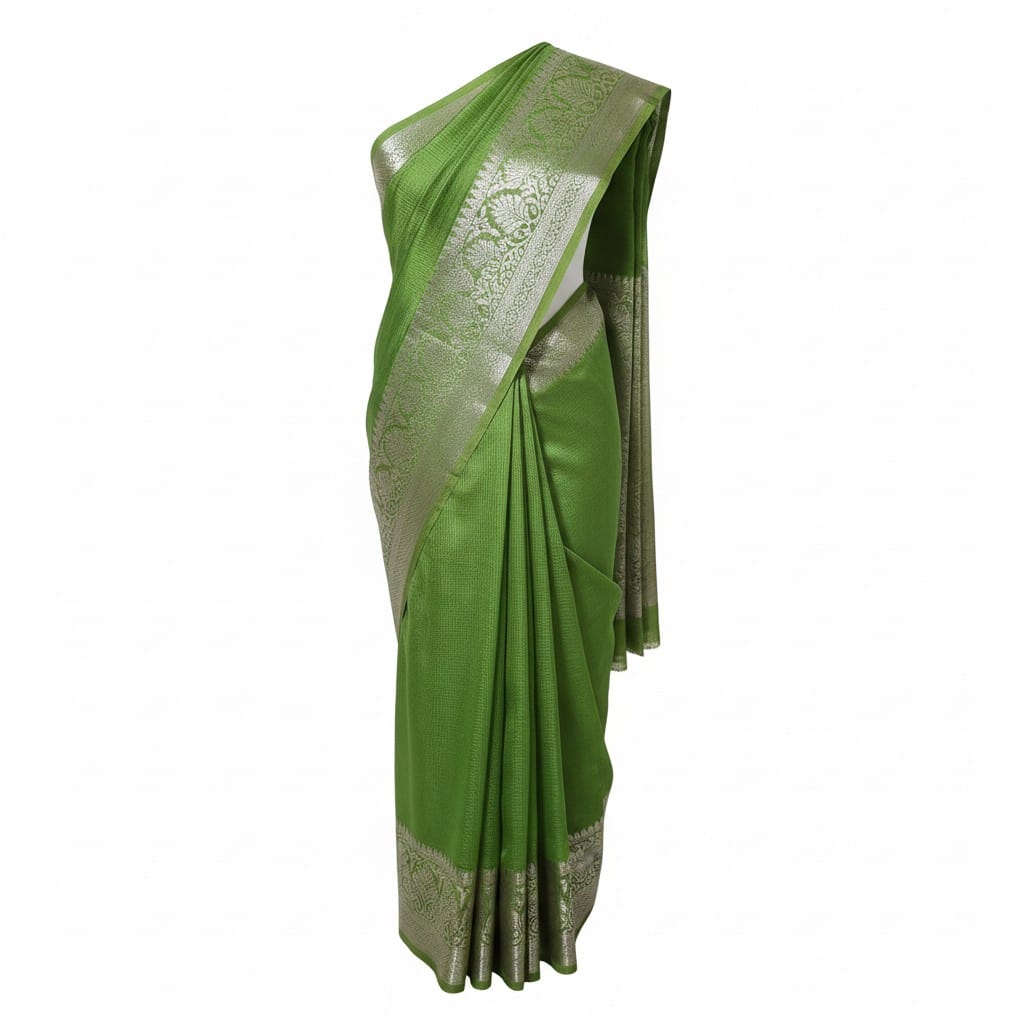 Manipuri silks Burgundy MPS5901
