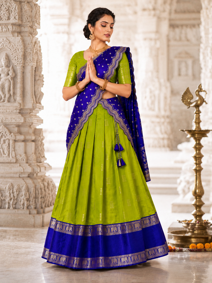 Half saree Semi stitched VEHSS12