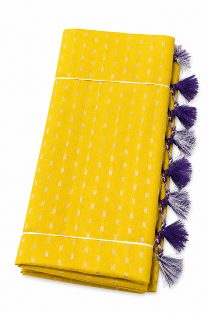 Jasmine Bud Kanjivaram silk saree