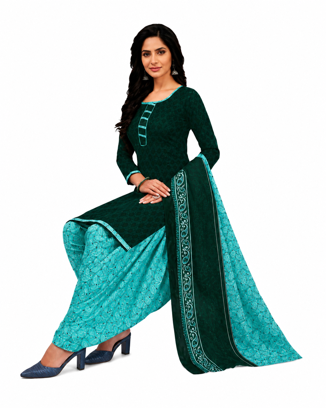 Salwar Kameez cotton Suits 3pcs