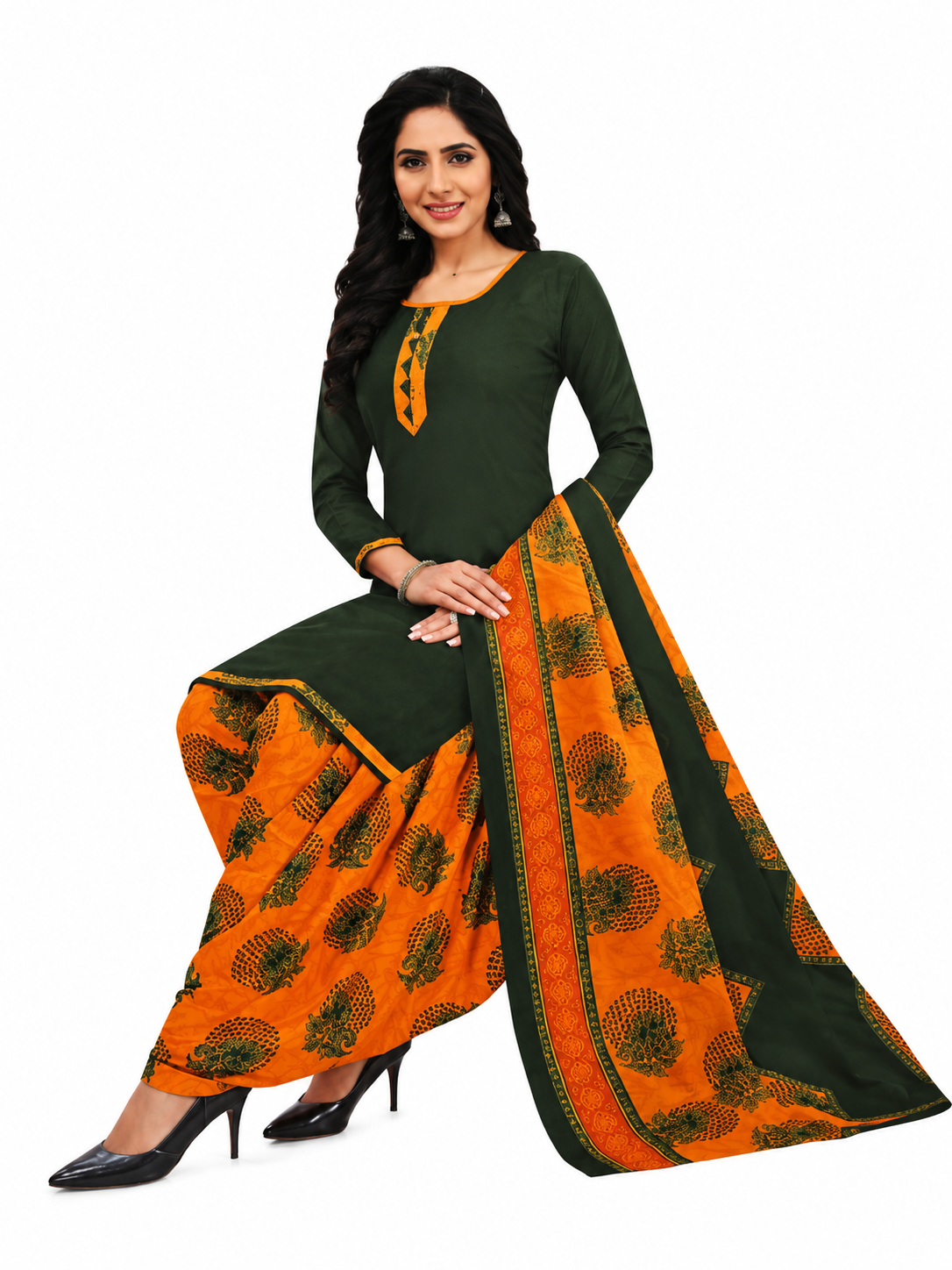 Salwar Kameez cotton Suits 3pcs