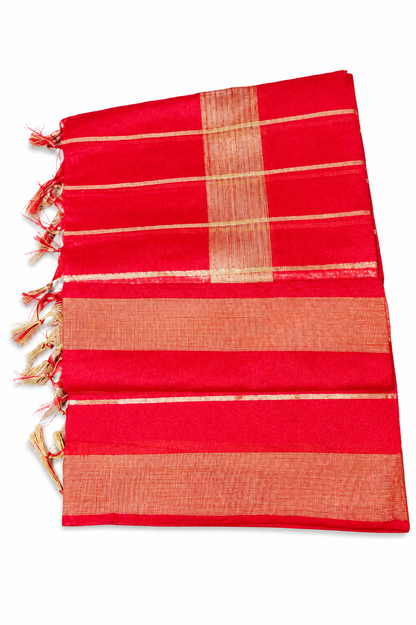 Mangalagiri silk cotton Duppata 2.4M