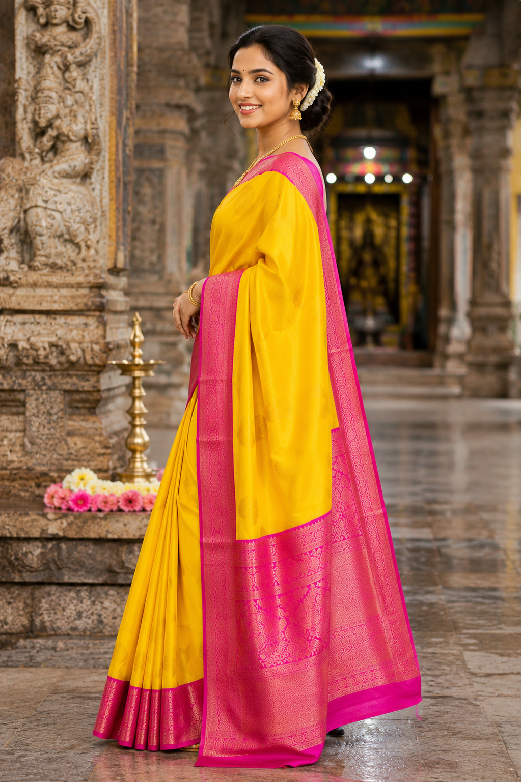 Kanjivaram premium Bridal silk sarees VEKPB112