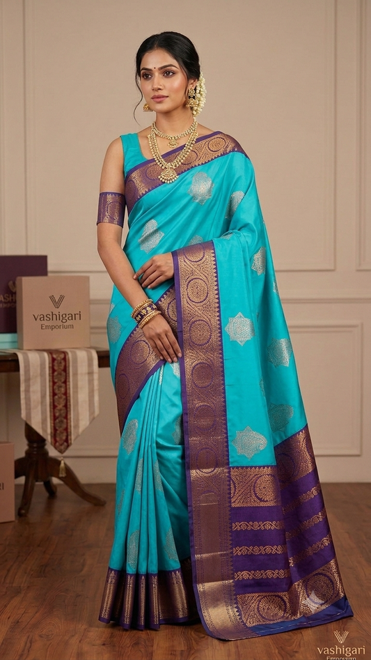 Kanjivaram Premium Bridal silk sarees VEKPB115